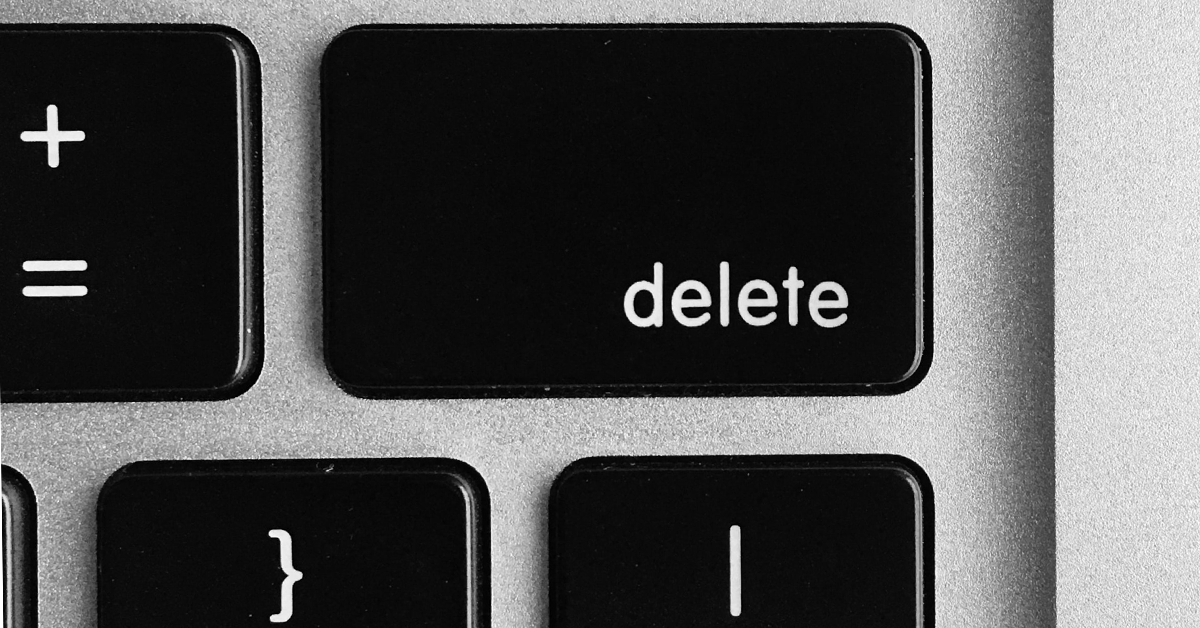 diritto all’oblio e cancellazione dei dati