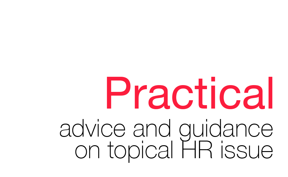 guidance on topical HR issue