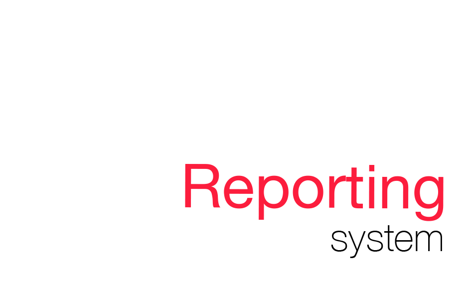 reporting system All the Arca24 software have an integrated reporting system