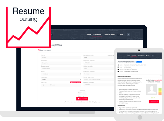 AI matching software_UX candidato