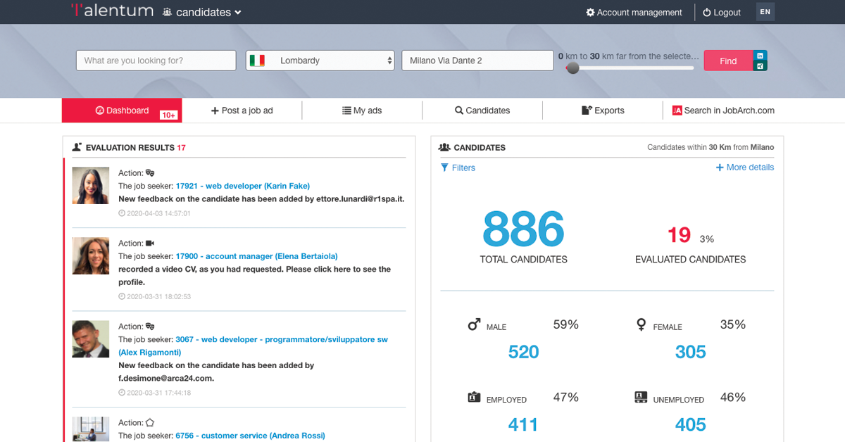 webinar talentum - applicant ranking system