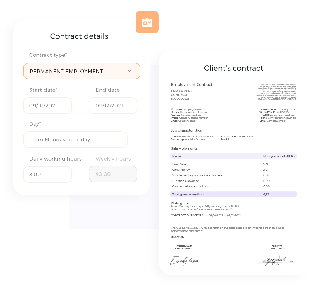 CLIENT’S CONTRACT