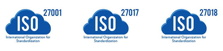 iso 27001, 27017, 27018