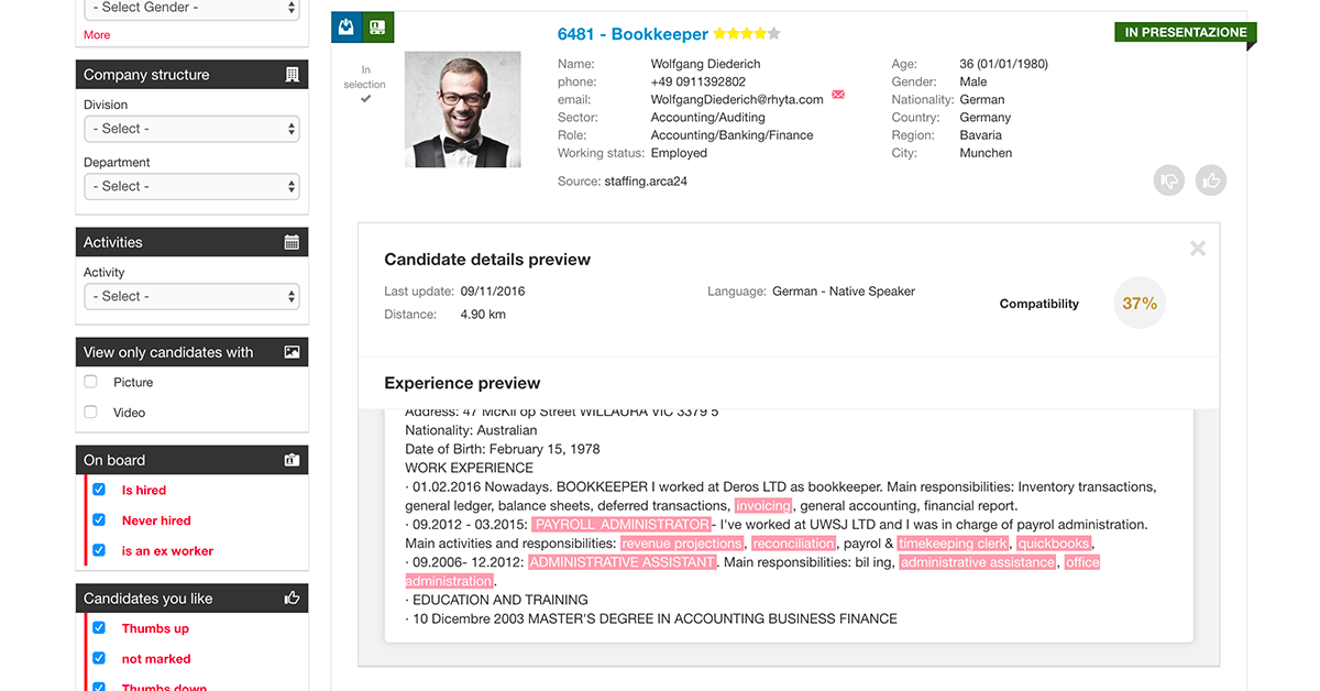 AI e ML per recruiting