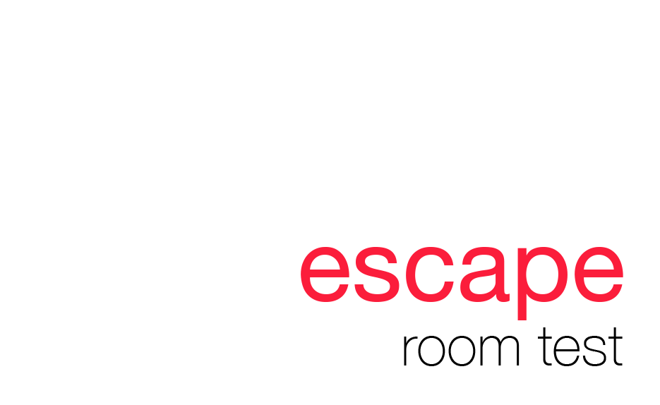 escape room test