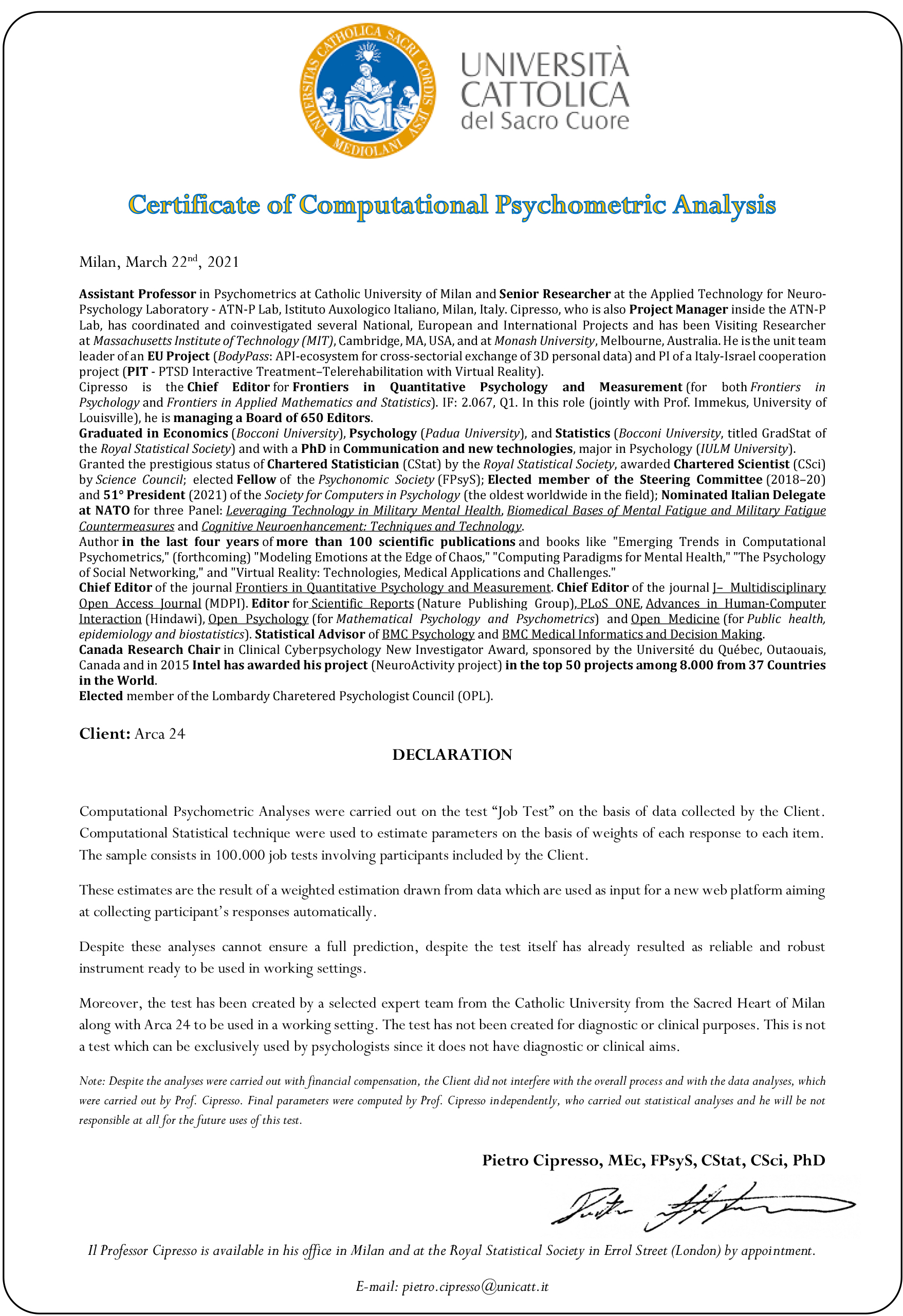 Letter (Equity theme)